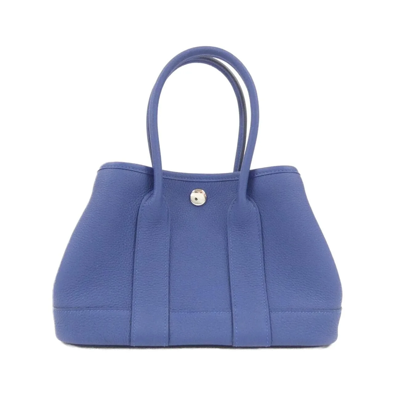 HERMES 086729CK Handbag Togo Blue