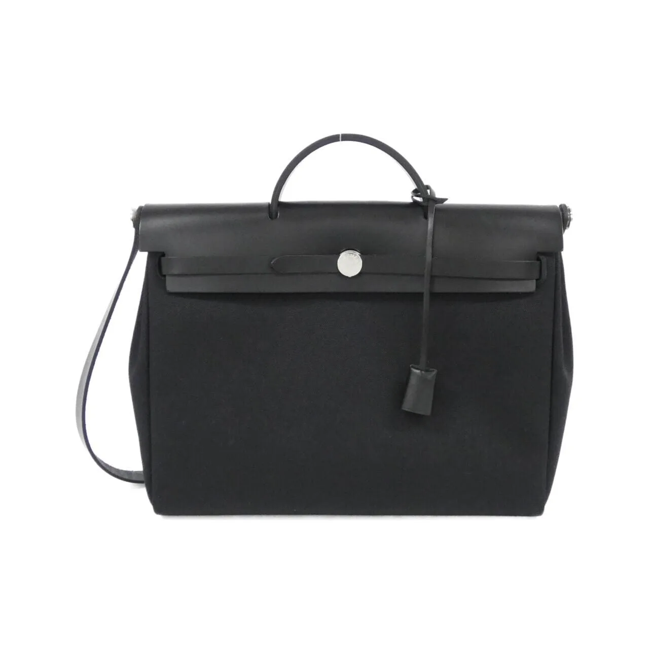 HERMES Herbag 084489CK Shoulder Black