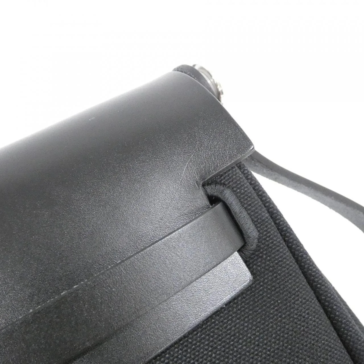 HERMES Herbag 084489CK Shoulder Black Rank A - Thumbnail 5