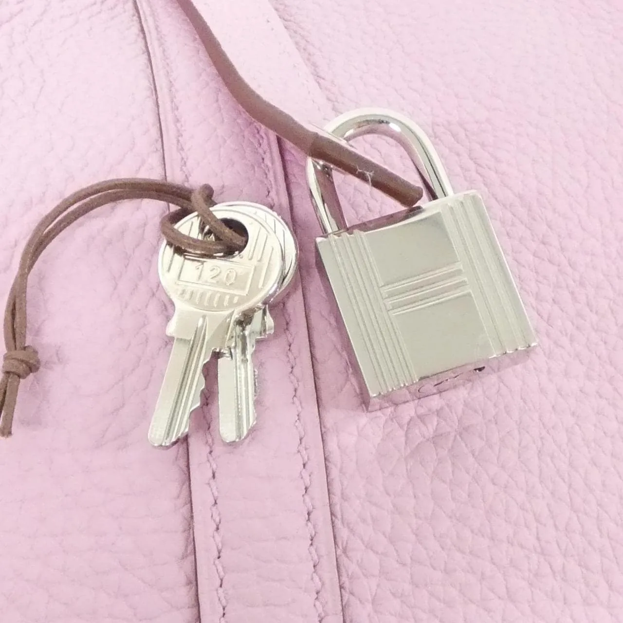 HERMES Picotin 056289CK Handbag Clemence Black Clemence Leather Rank A - Thumbnail 3