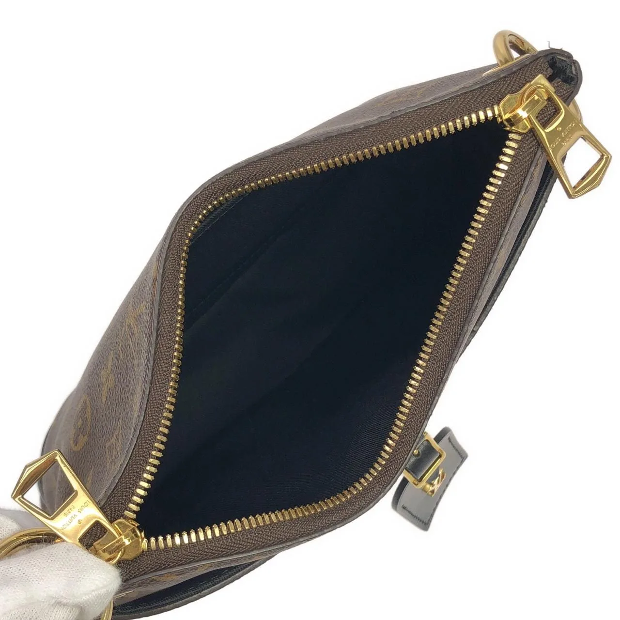 LOUIS VUITTON Odéon M45353 Shoulder Monogram Black Monogram Rank A - Thumbnail 8