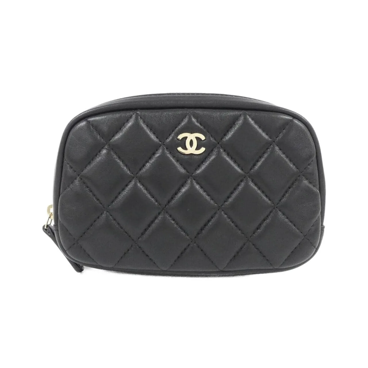 CHANEL Timeless Classic 80909 小袋 羊皮 Black