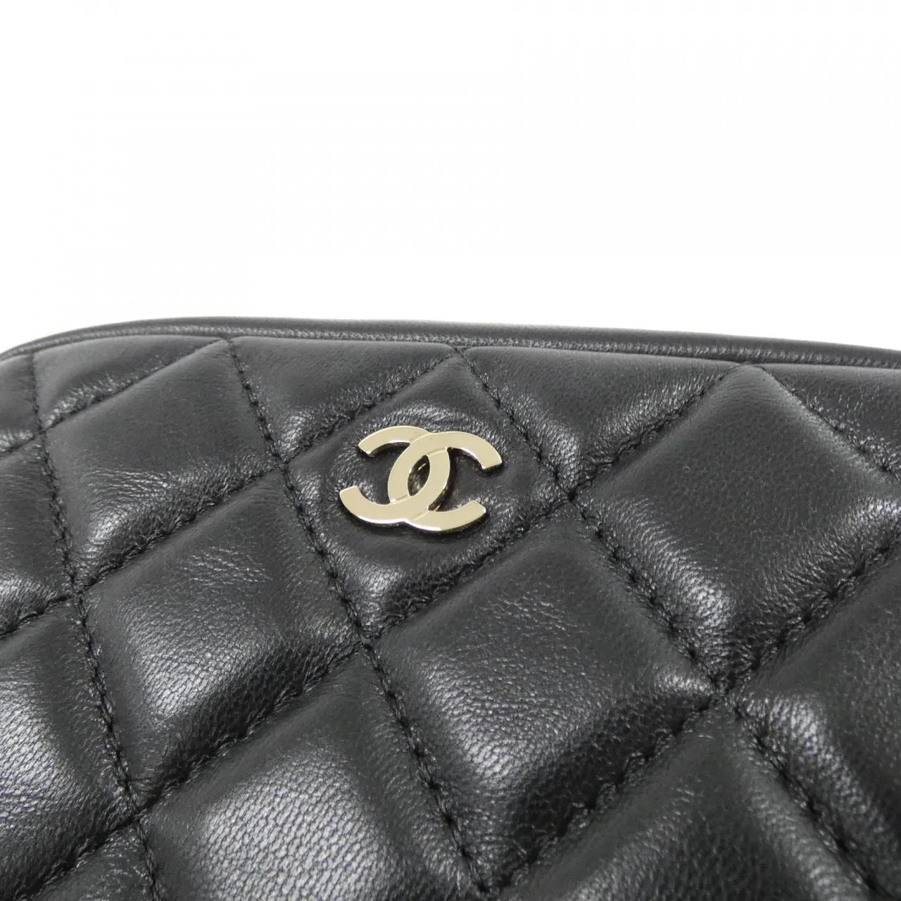 CHANEL Timeless Classic 80909 Pouch Lambskin
