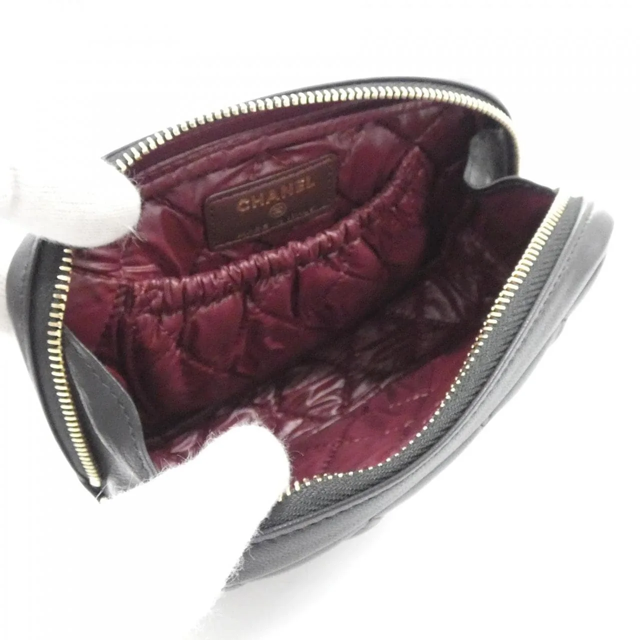 CHANEL Timeless Classic 80909 Pouch Lambskin