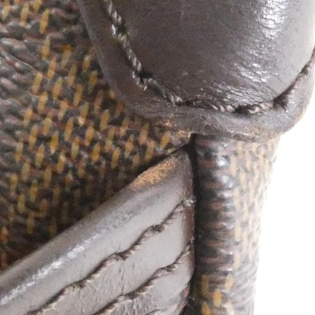 LOUIS VUITTON N42251 Shoulder Damier 藍色 Damier 中古品B - 縮圖 5