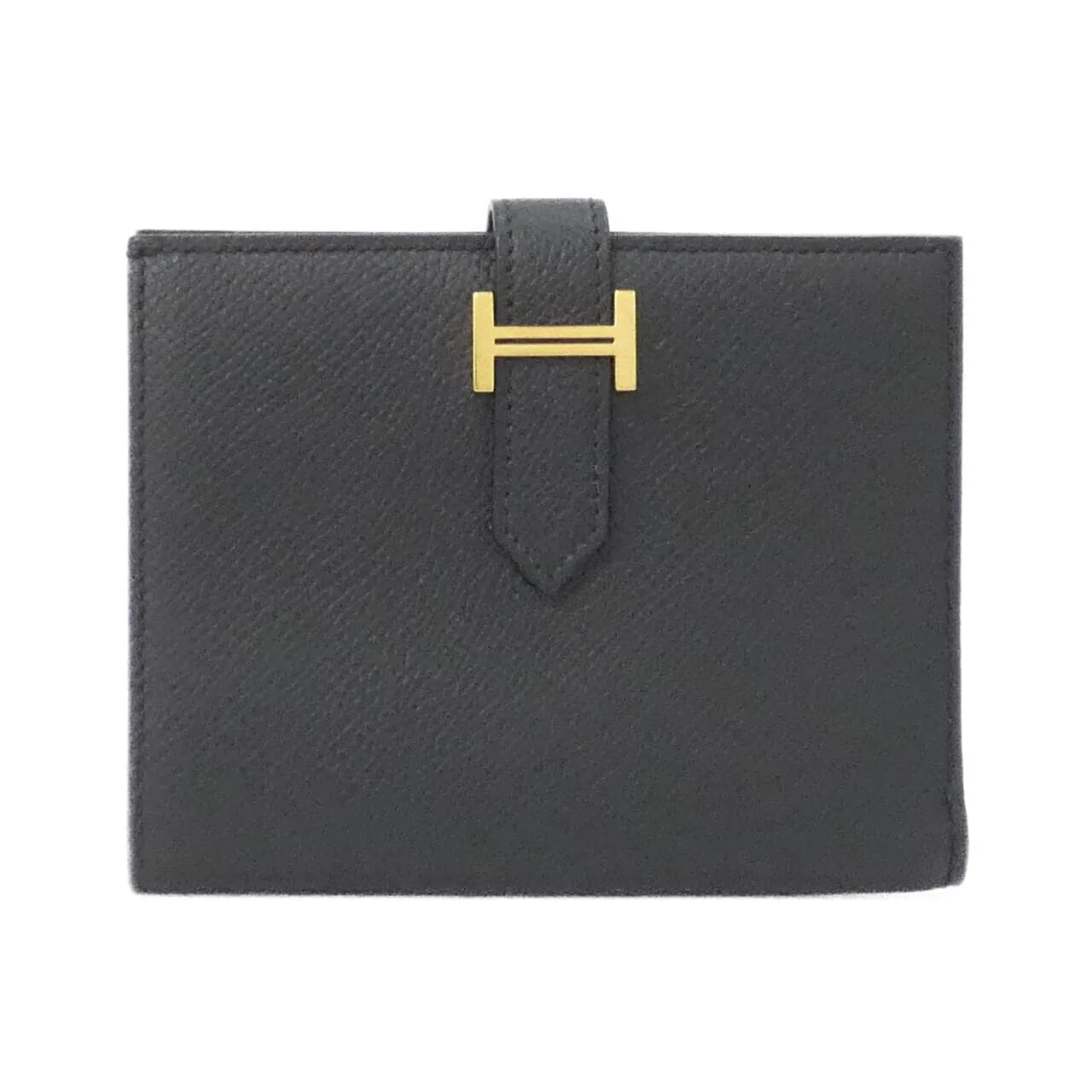 HERMES 039790CC Wallet Epsom Black