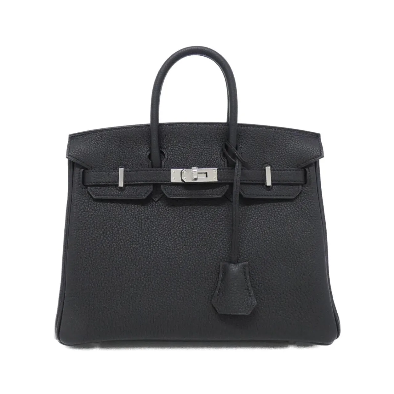 HERMES Birkin 041344CK Handbag Togo Black