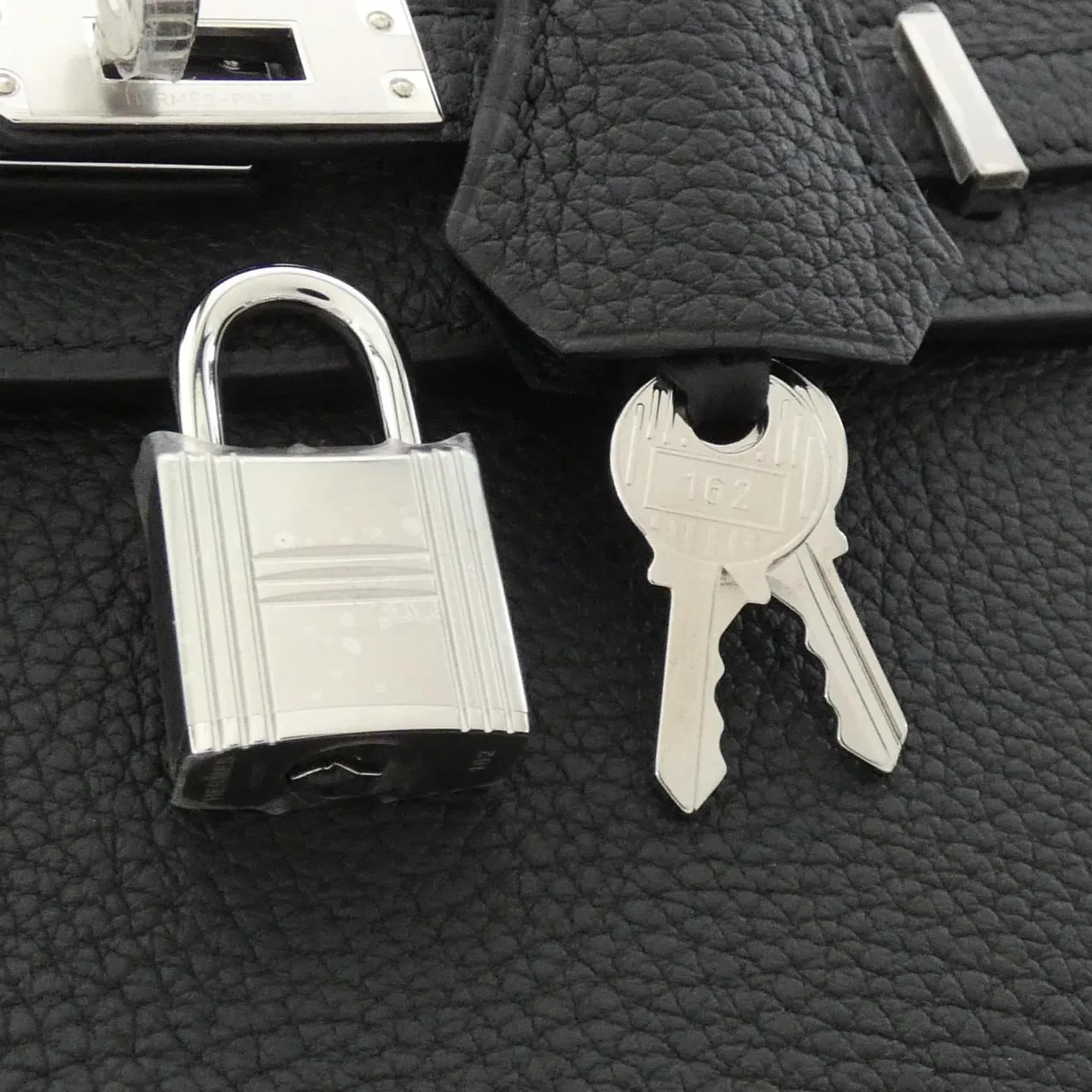 HERMES Birkin 041344CK Handbag Togo 4