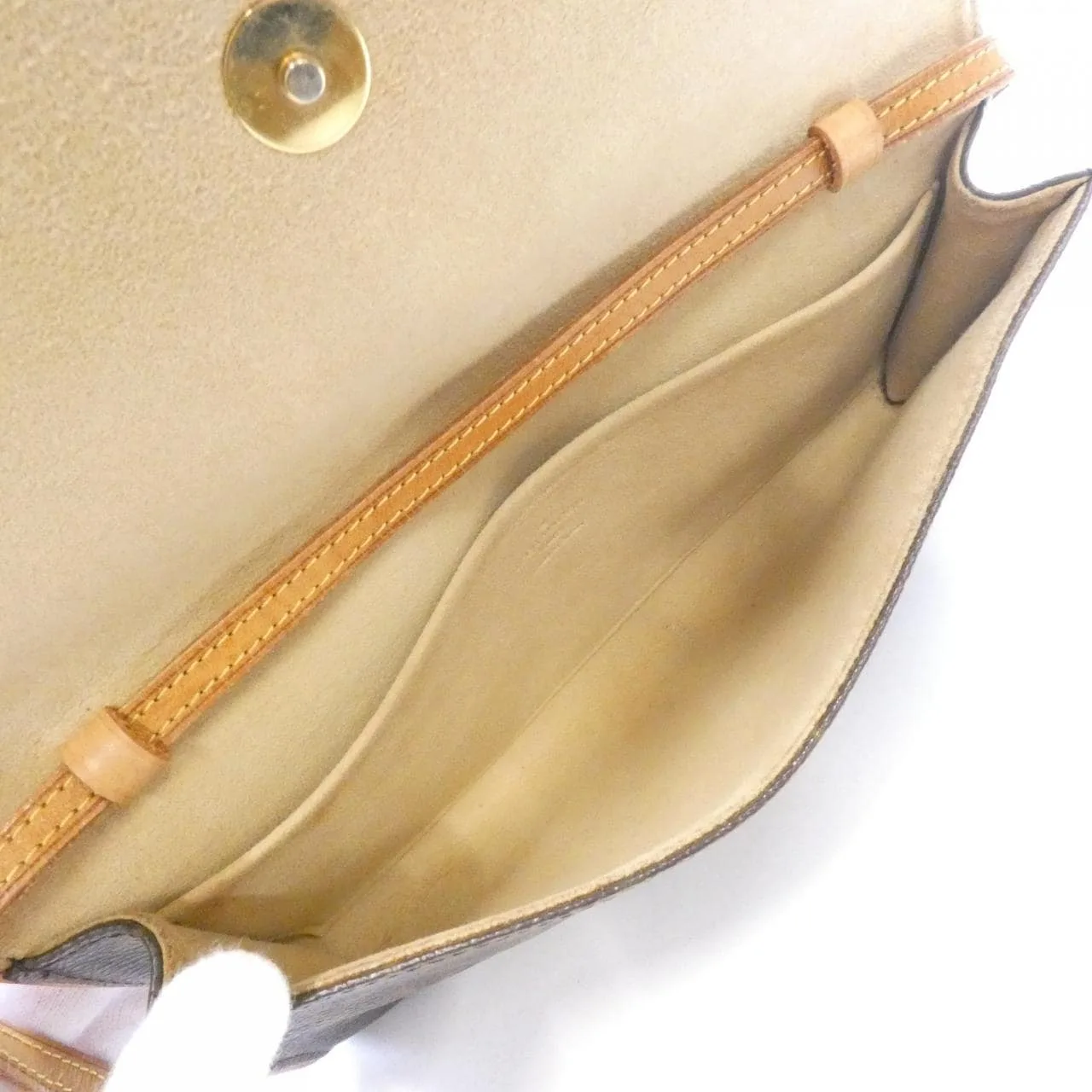 LOUIS VUITTON Pochette M51852 Shoulder Monogram Black Monogram Rank B - Thumbnail 8