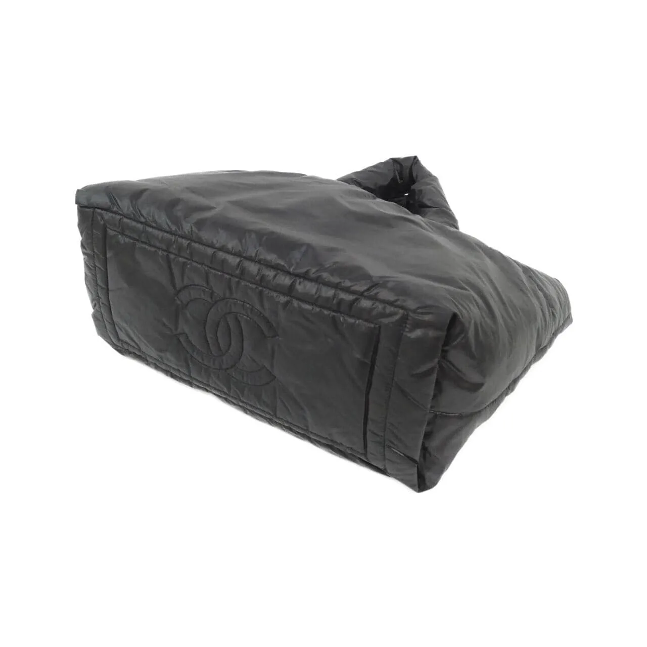 CHANEL 47108 Handbag Nylon Black Nylon Rank A - Thumbnail 2