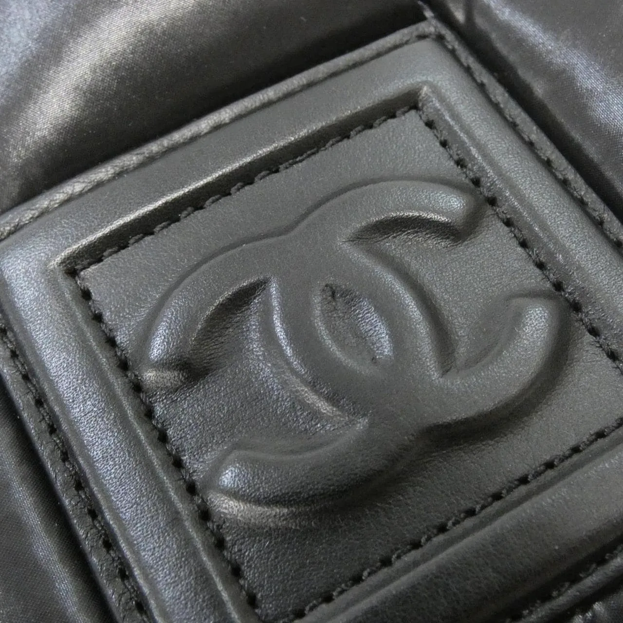 CHANEL 47108 Handbag Nylon Black Nylon Rank A - Thumbnail 6