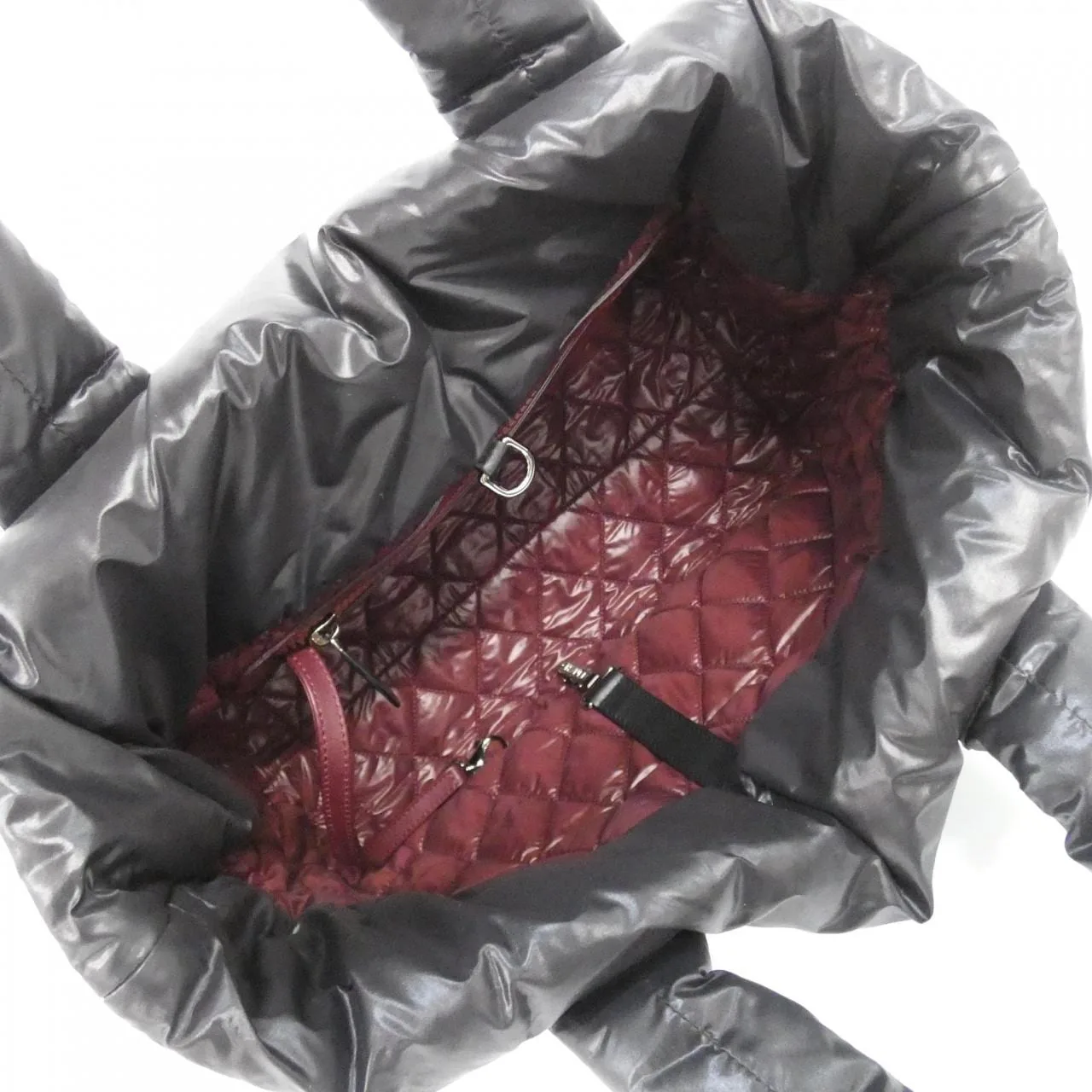 CHANEL 47108 Handbag Nylon Black Nylon Rank A - Thumbnail 8