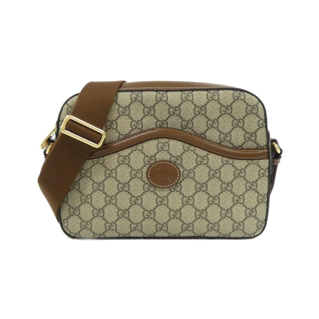 GUCCI Bamboo 675891 92THG Shoulder Canvas