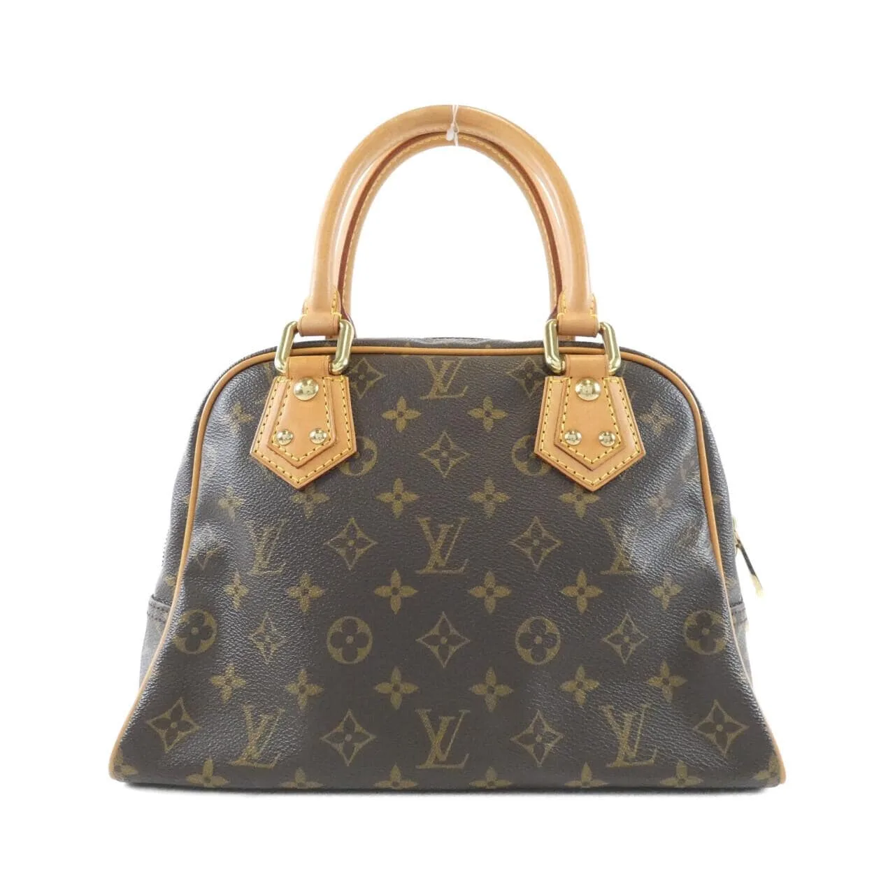 LOUIS VUITTON M40026 Handbag Monogram 黑色 Monogram 中古品B - 縮圖 2