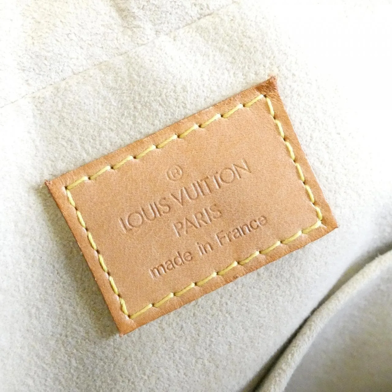 LOUIS VUITTON M40026 Handbag Monogram 黑色 Monogram 中古品B - 縮圖 10