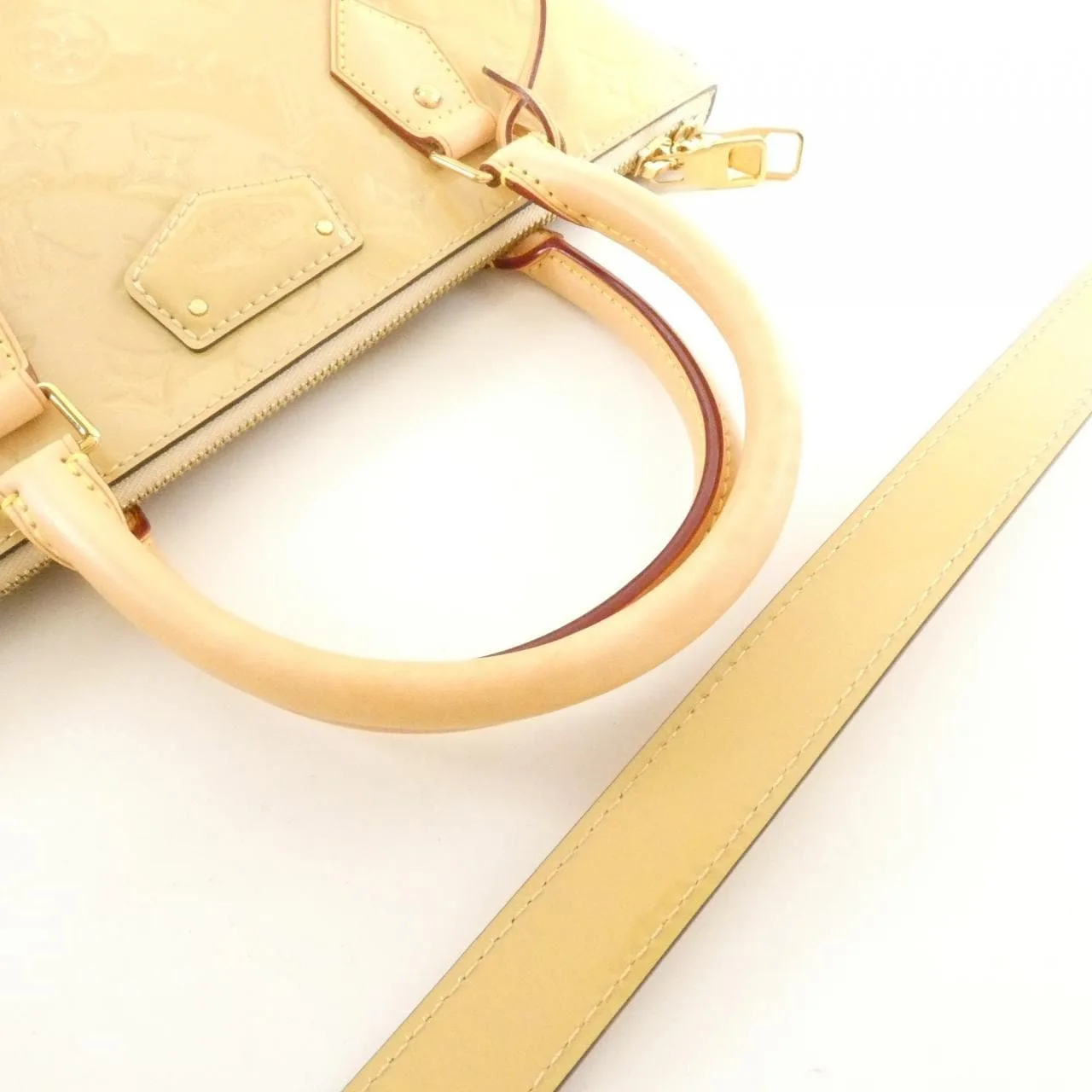 LOUIS VUITTON M90167 Handbag Vernis Black Vernis Rank B - Thumbnail 7