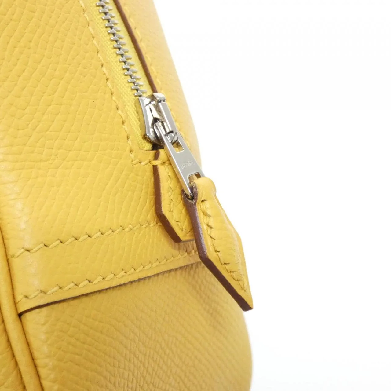 HERMES Plume 041432CK Handbag Epsom Black Epsom Leather Rank A - Thumbnail 3