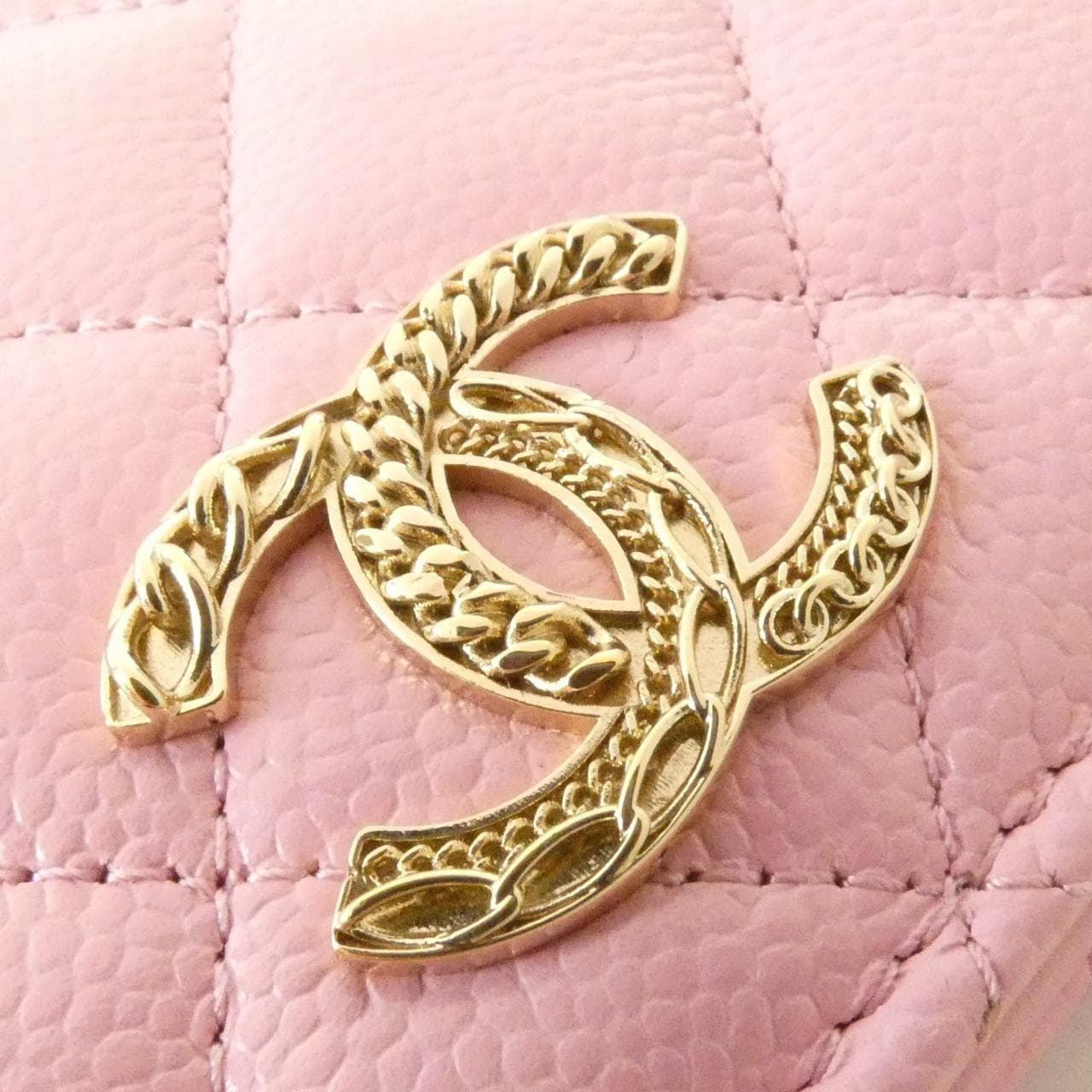 CHANEL Chanel 19 AP3055 銀包 荔枝紋牛皮 4