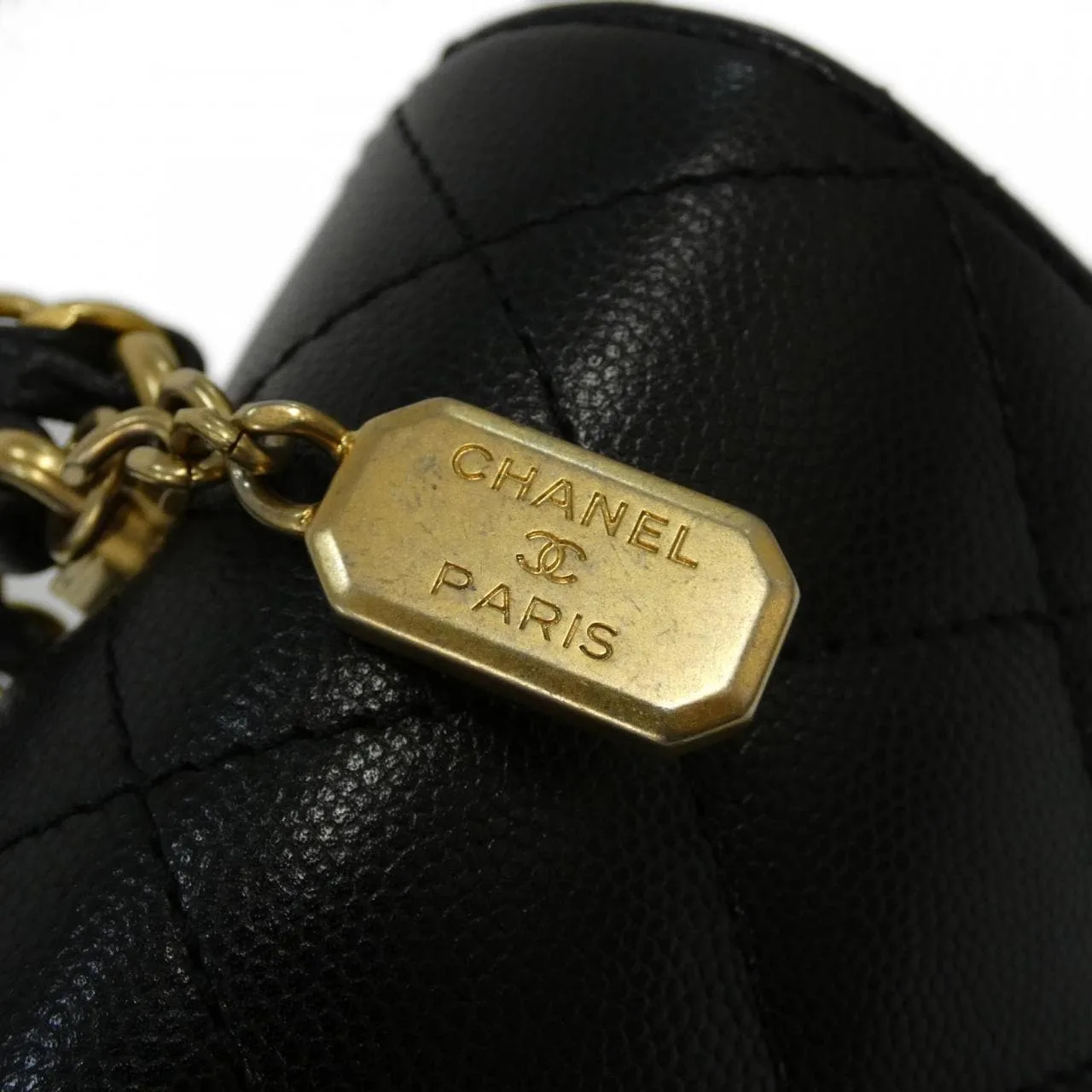 CHANEL AS4286 Handbag Grained Calfskin Black Grained Calfskin Rank B - Thumbnail 5