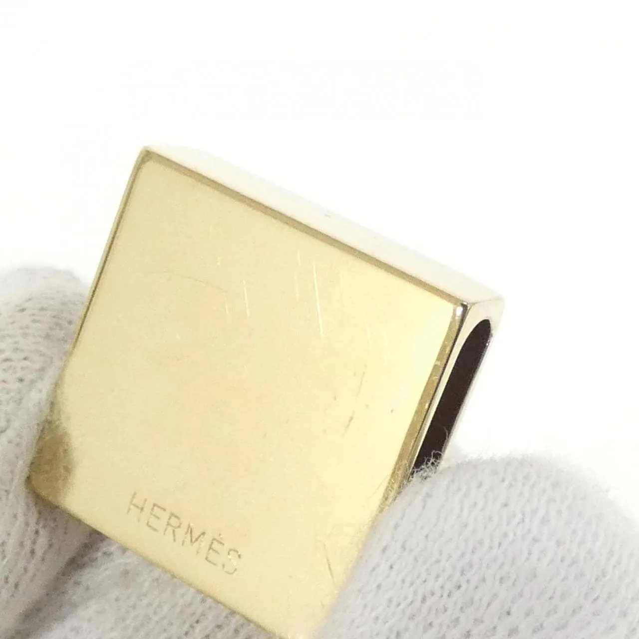HERMES 601602S Scarf Black Rank A - Thumbnail 3