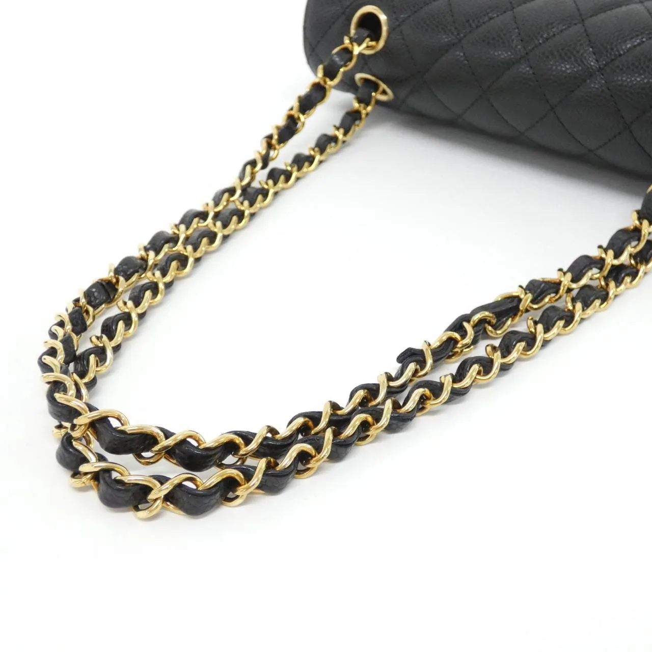 CHANEL Matelasse 1113 Shoulder Grained Calfskin