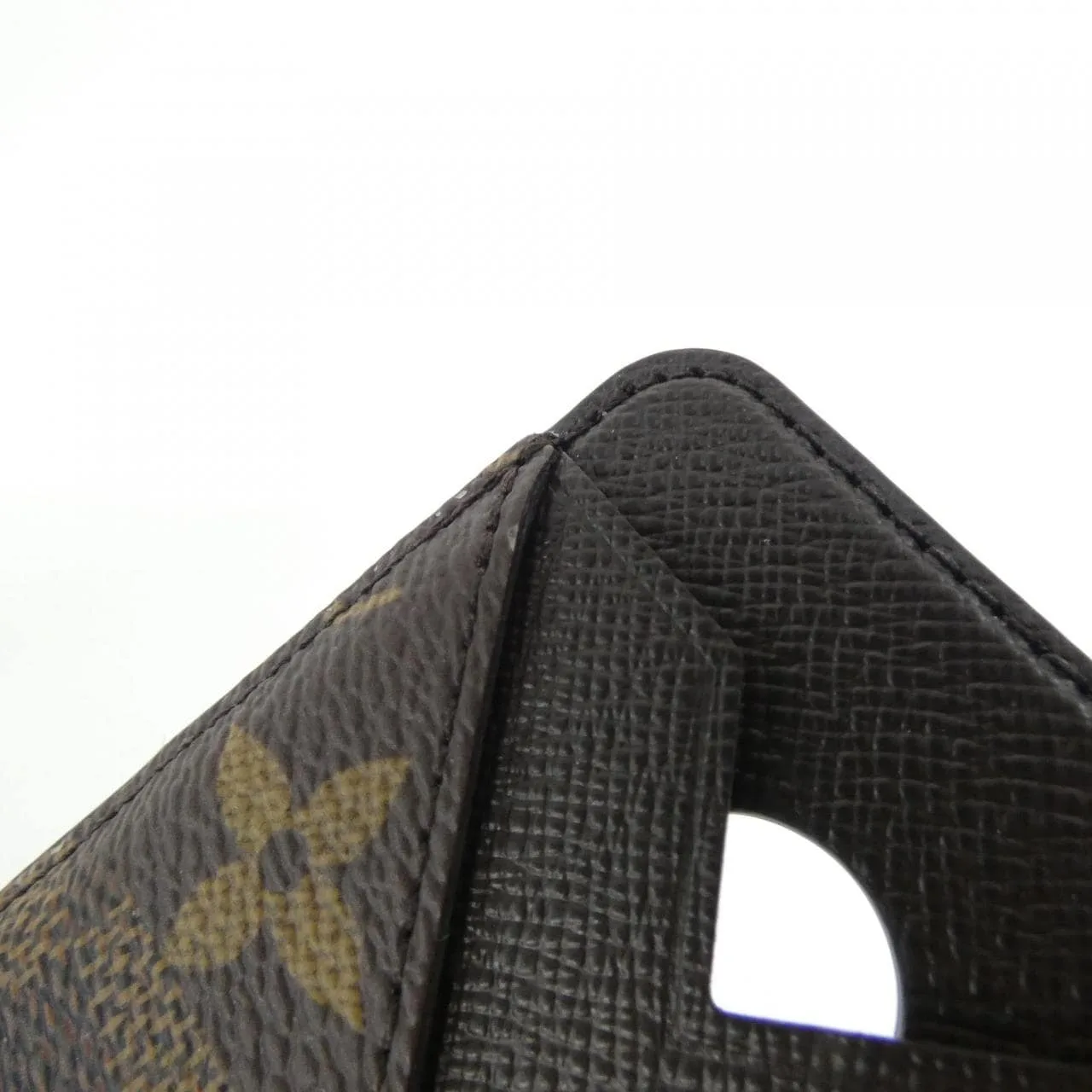 LOUIS VUITTON M26016 Card Case Monogram Black Monogram Rank A - Thumbnail 3