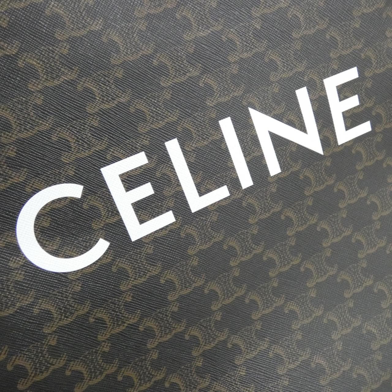 CELINE Cabas 191542BZK Handbag Canvas 4