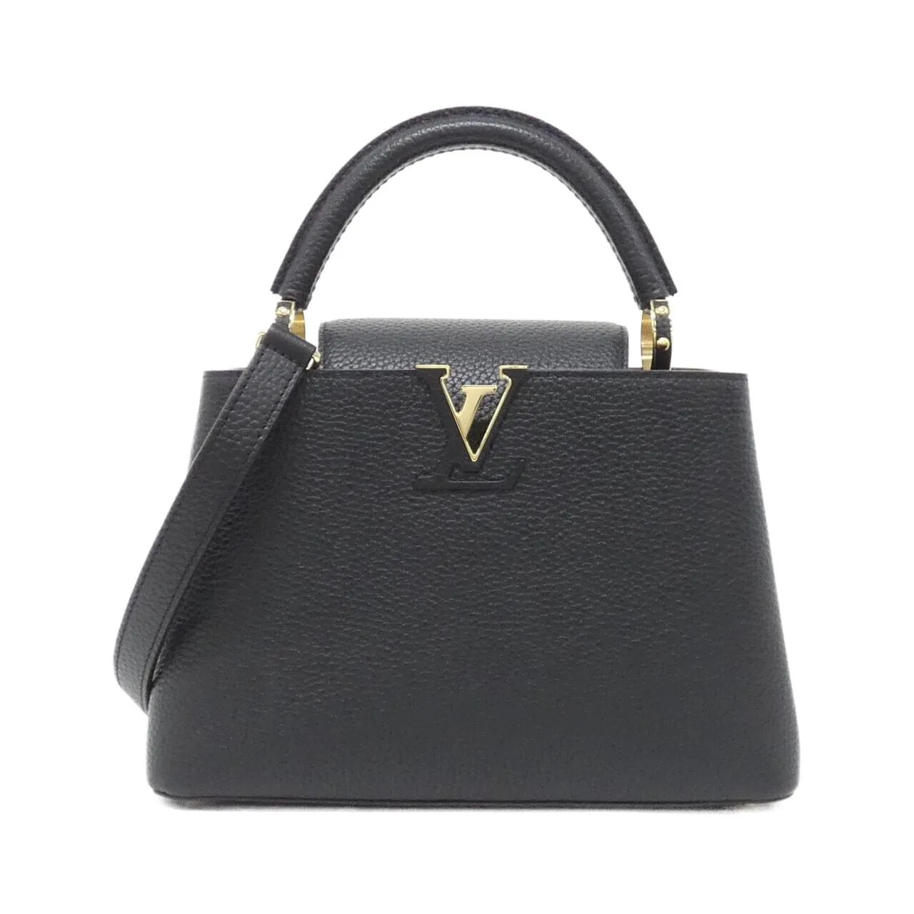 LOUIS VUITTON Capucines M94755 手提包 黑色
