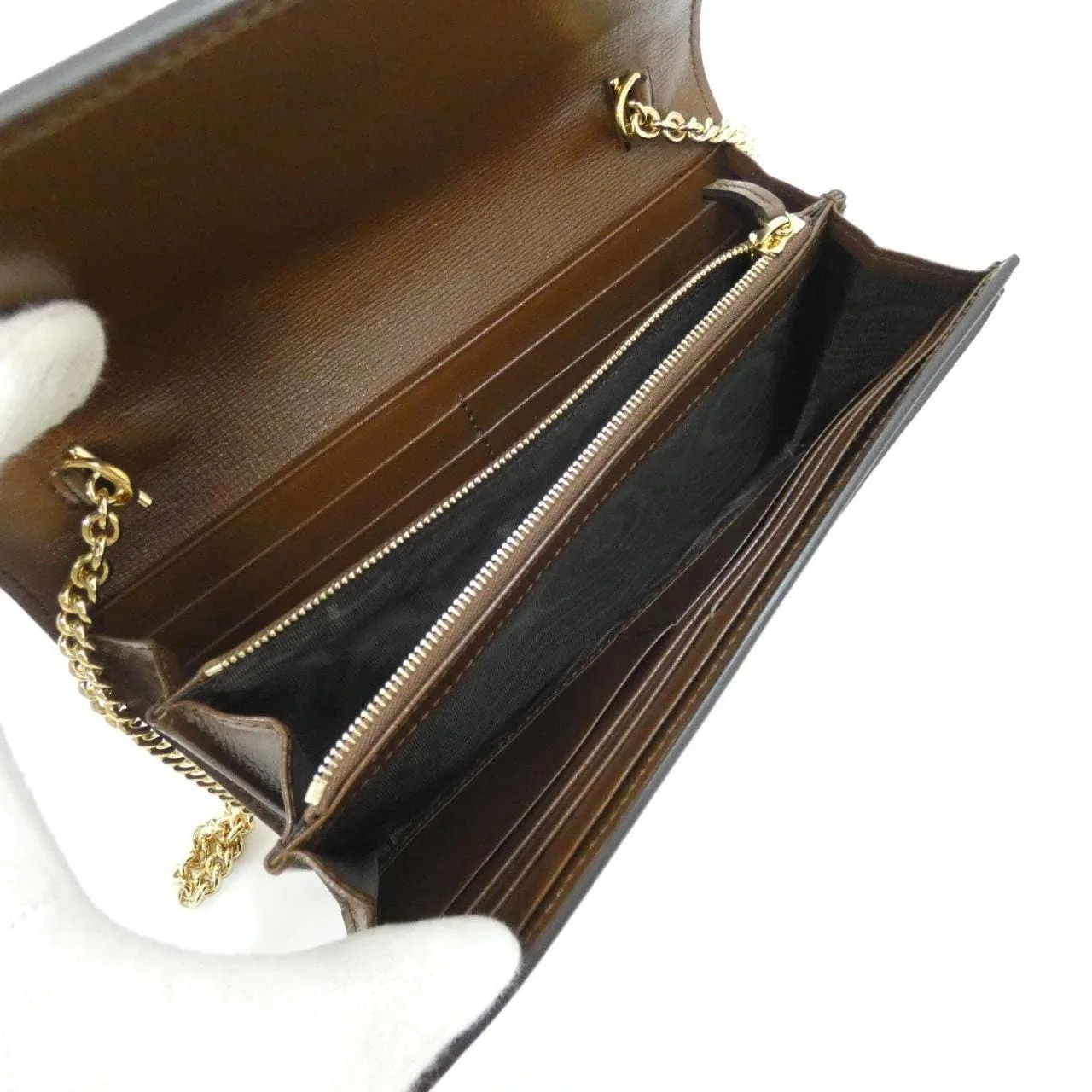 GUCCI 652681 HUHHG 銀包 帆布