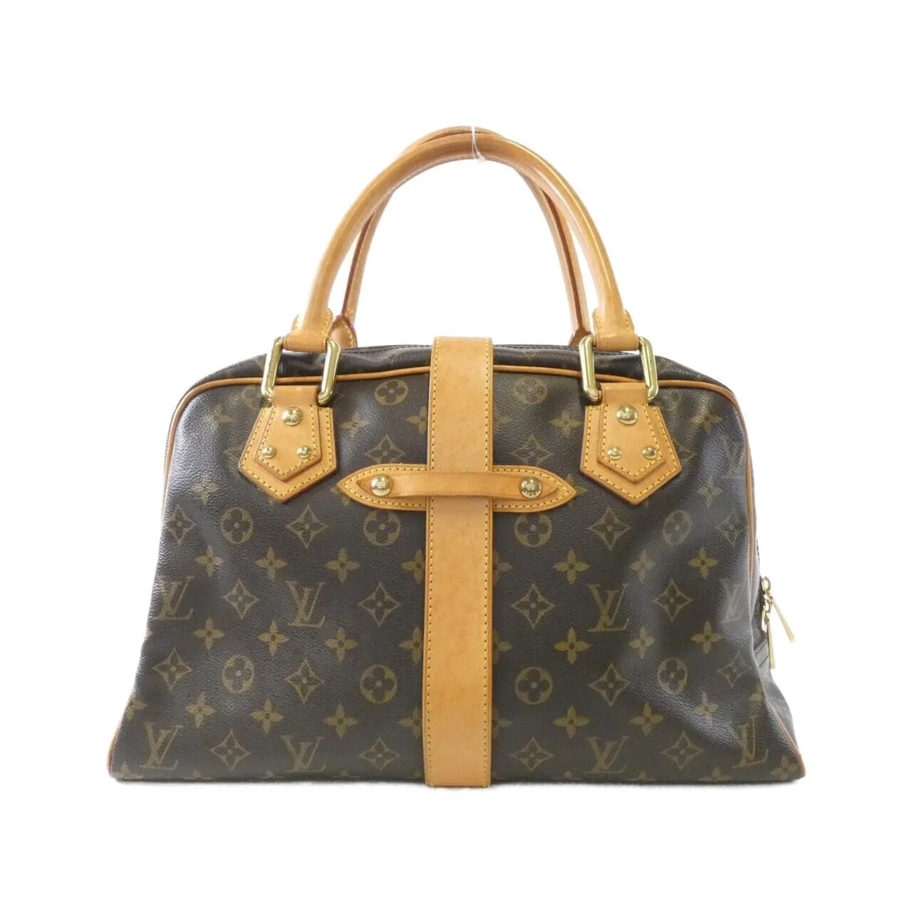 LOUIS VUITTON M40025 Handbag Monogram Black Monogram Rank B - Thumbnail 2