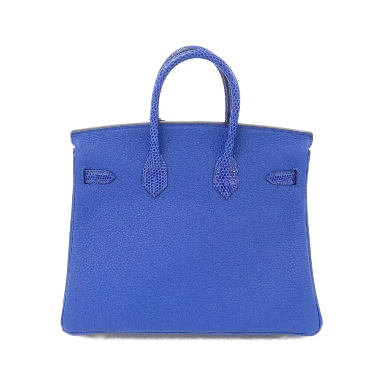 HERMES Birkin Handbag Togo Blue Togo Leather Rank A - Thumbnail 2