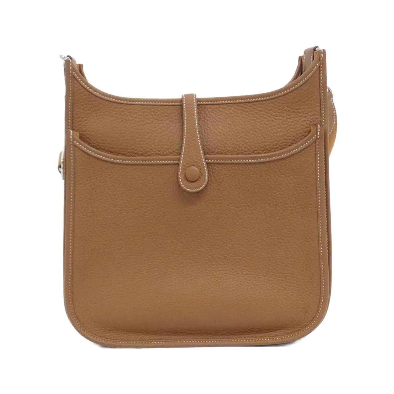 HERMES Evelyne 056277CK Shoulder Clemence Gold Clemence Leather Rank A - Thumbnail 2