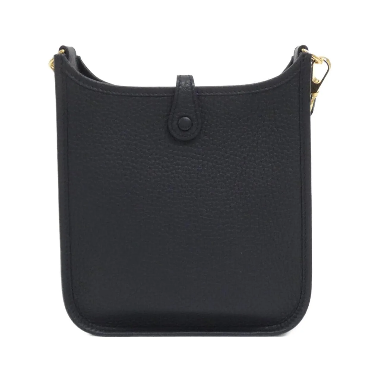 HERMES Evelyne 069426CC Shoulder Clemence Black Clemence Leather Rank A - Thumbnail 2