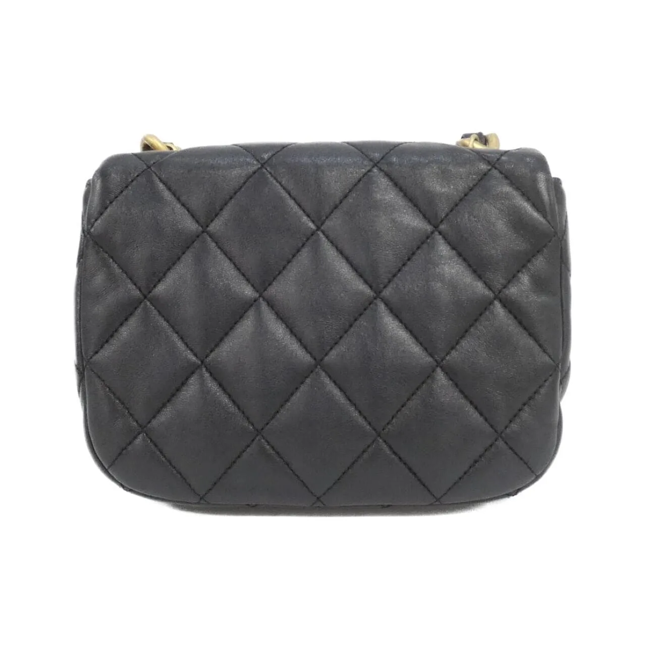 CHANEL Chanel 22 AS3205 Shoulder Lambskin Black Lambskin Rank B - Thumbnail 2