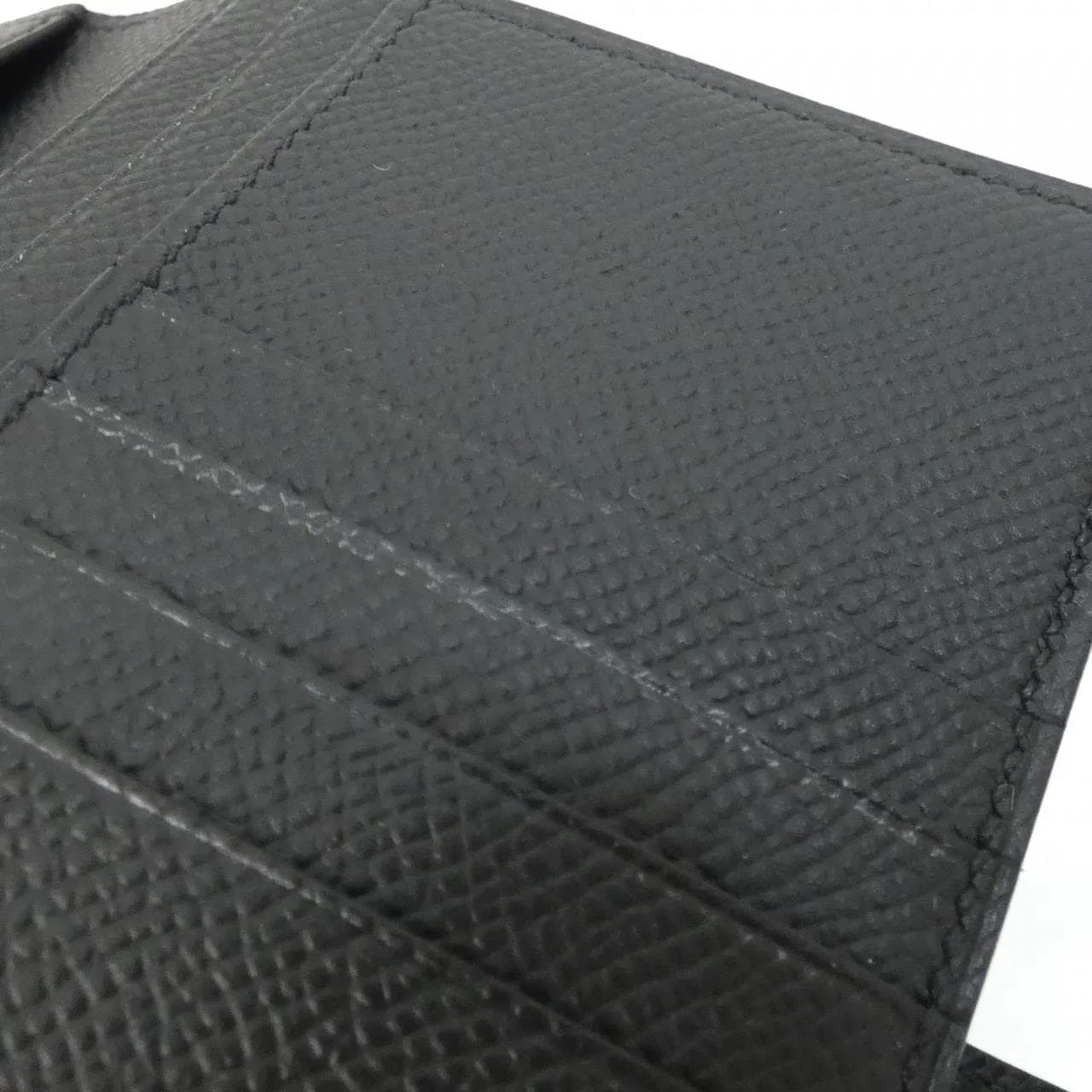 HERMES 039790CC Wallet Epsom Black Epsom Leather Rank A - Thumbnail 6