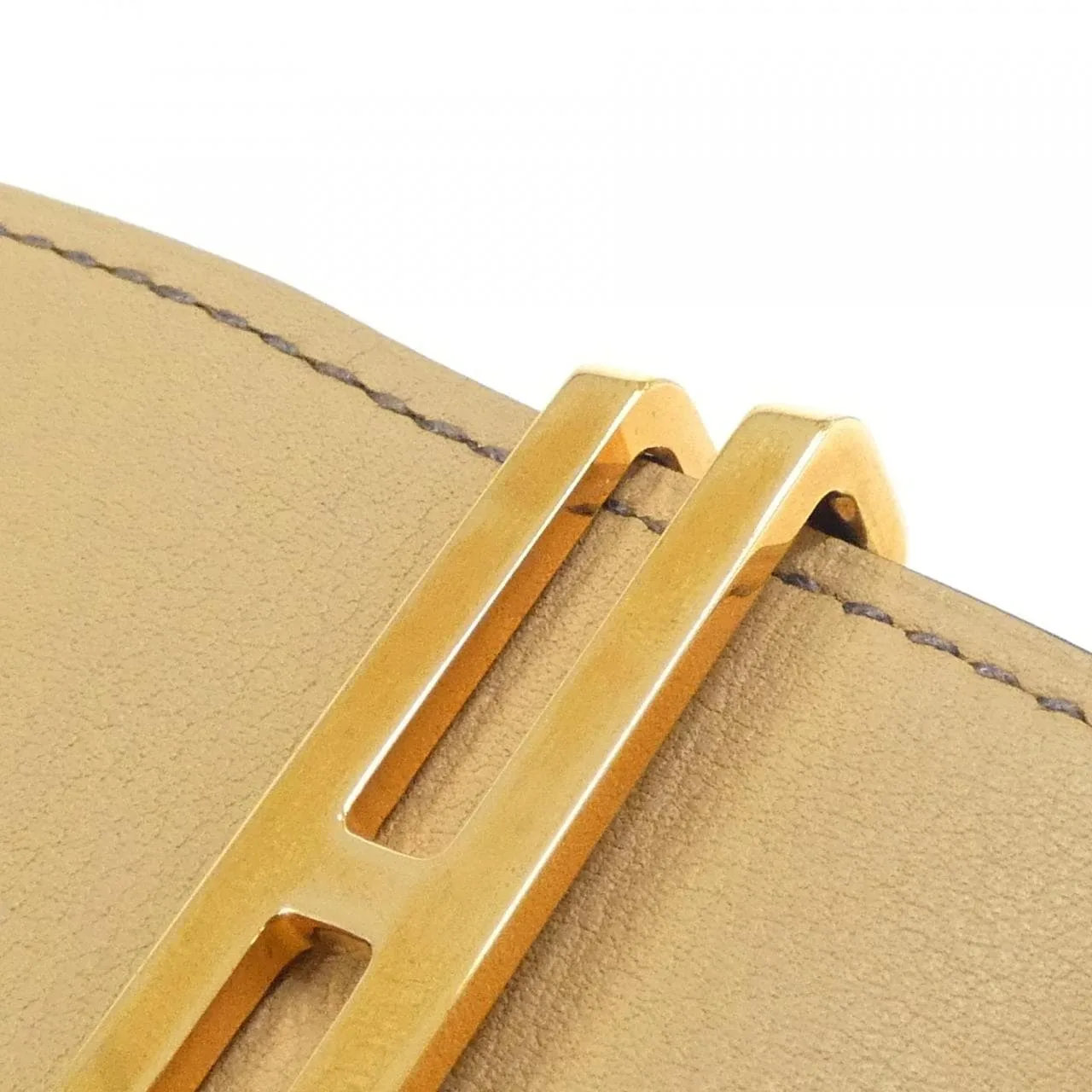 HERMES 010694CD Accessories Swift Black Swift Leather Rank A - Thumbnail 3