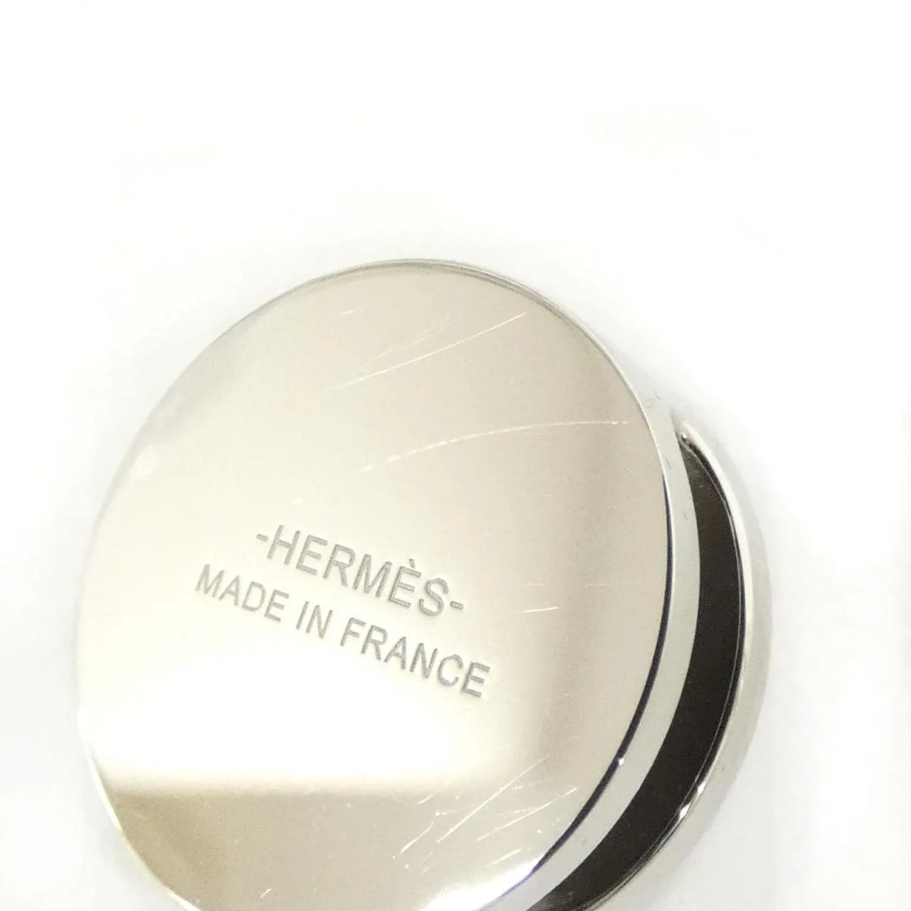 HERMES 603103S Scarf Silver Rank A - Thumbnail 3