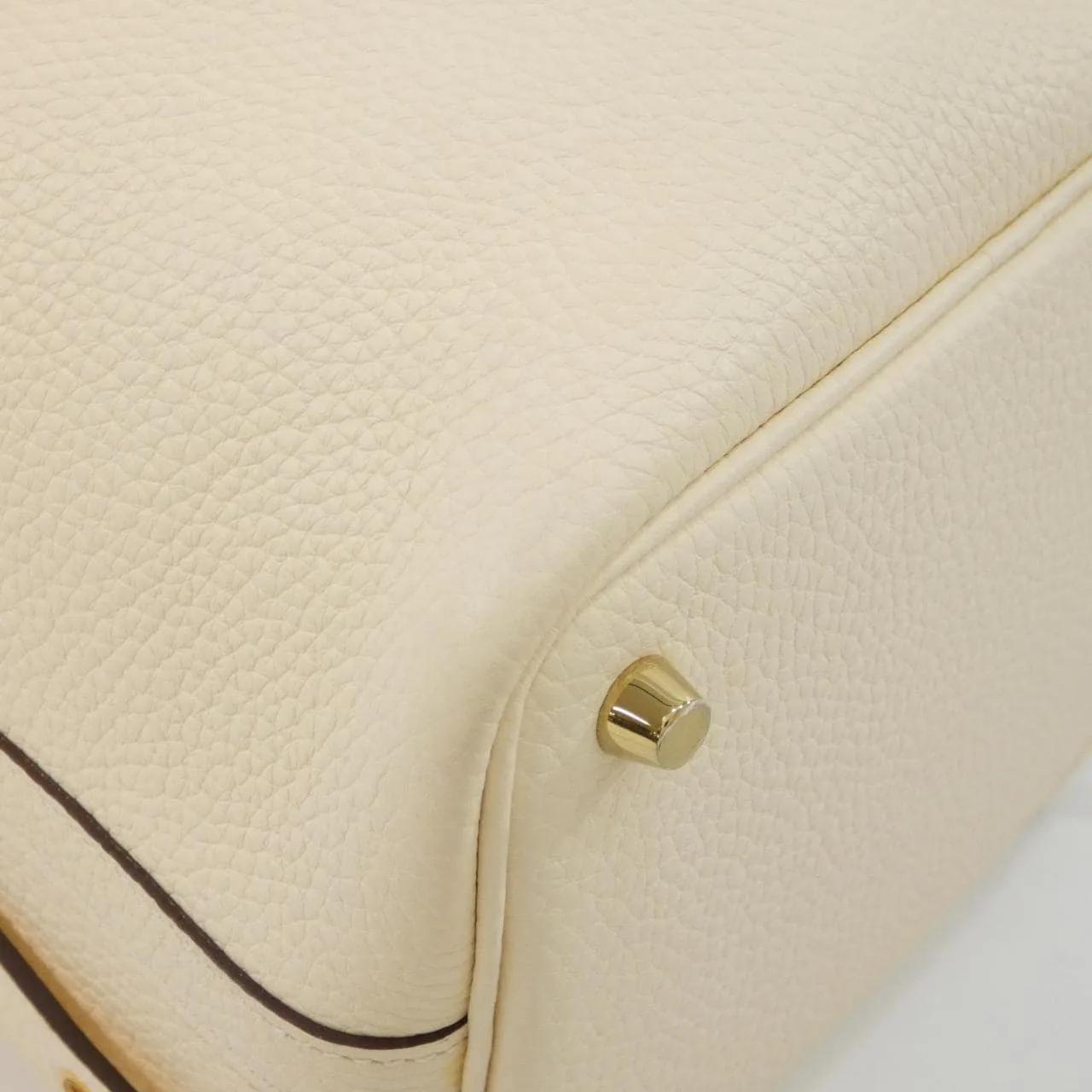 HERMES Picotin 056289CC Handbag Clemence Black Clemence Leather Rank A - Thumbnail 3