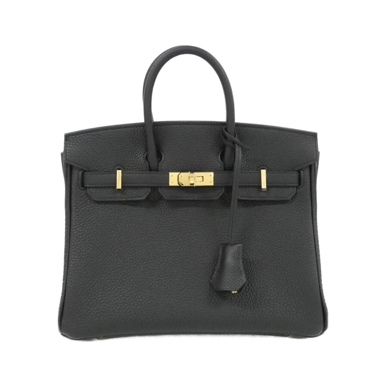 HERMES Birkin 041344CC Handbag Togo Black