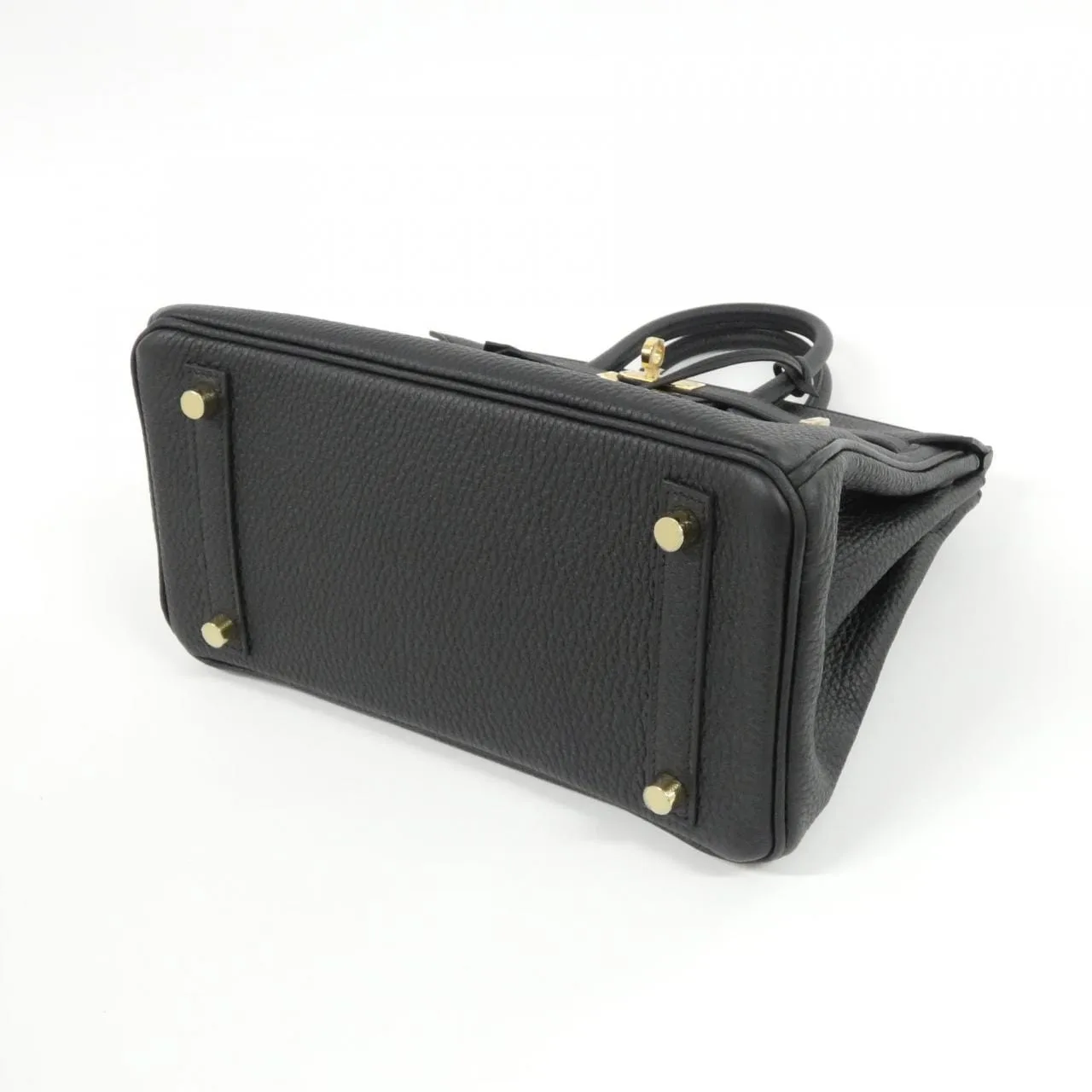 HERMES Birkin 041344CC Handbag Togo Black Togo Leather Unused - Thumbnail 3