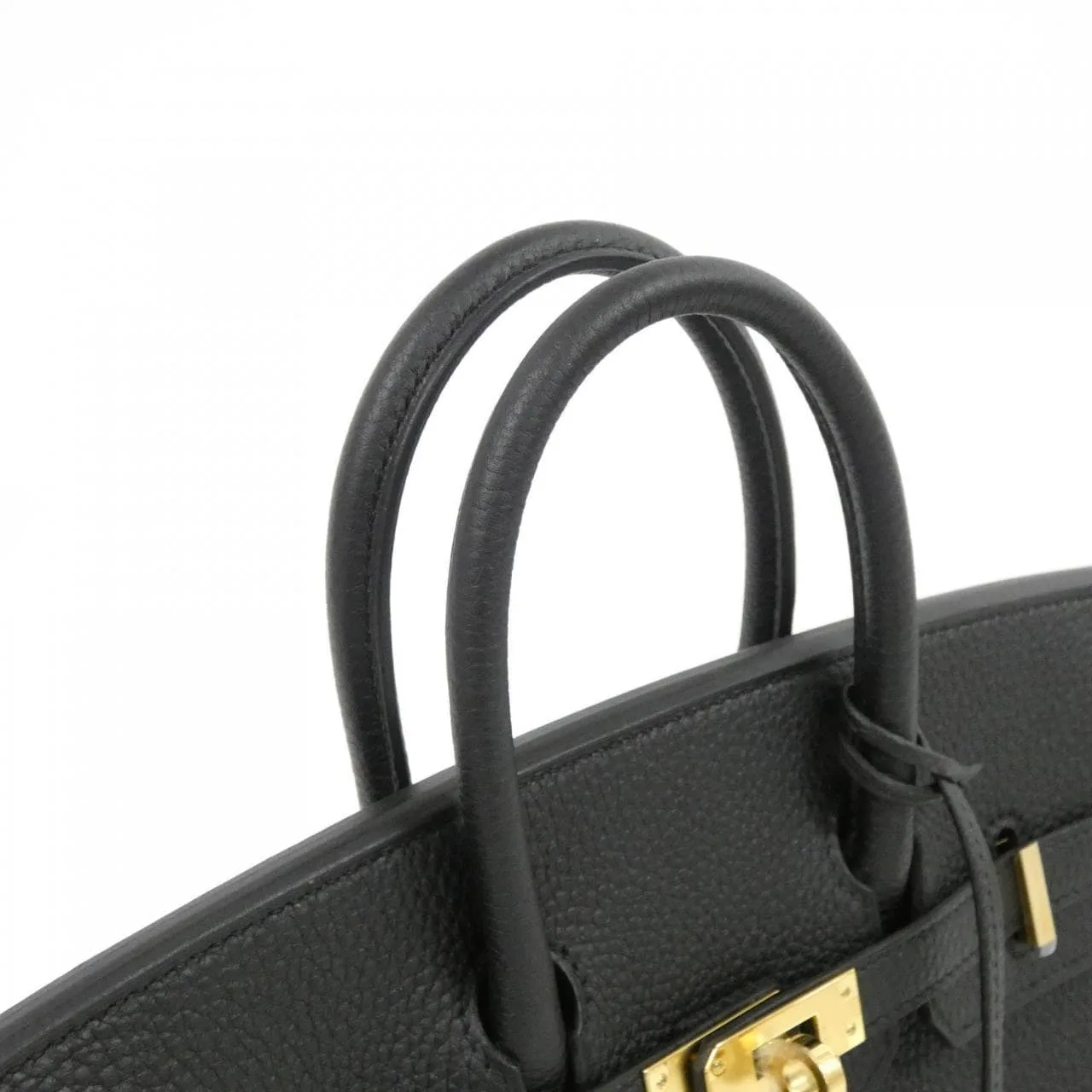 HERMES Birkin 041344CC Handbag Togo Black Togo Leather Unused - Thumbnail 5