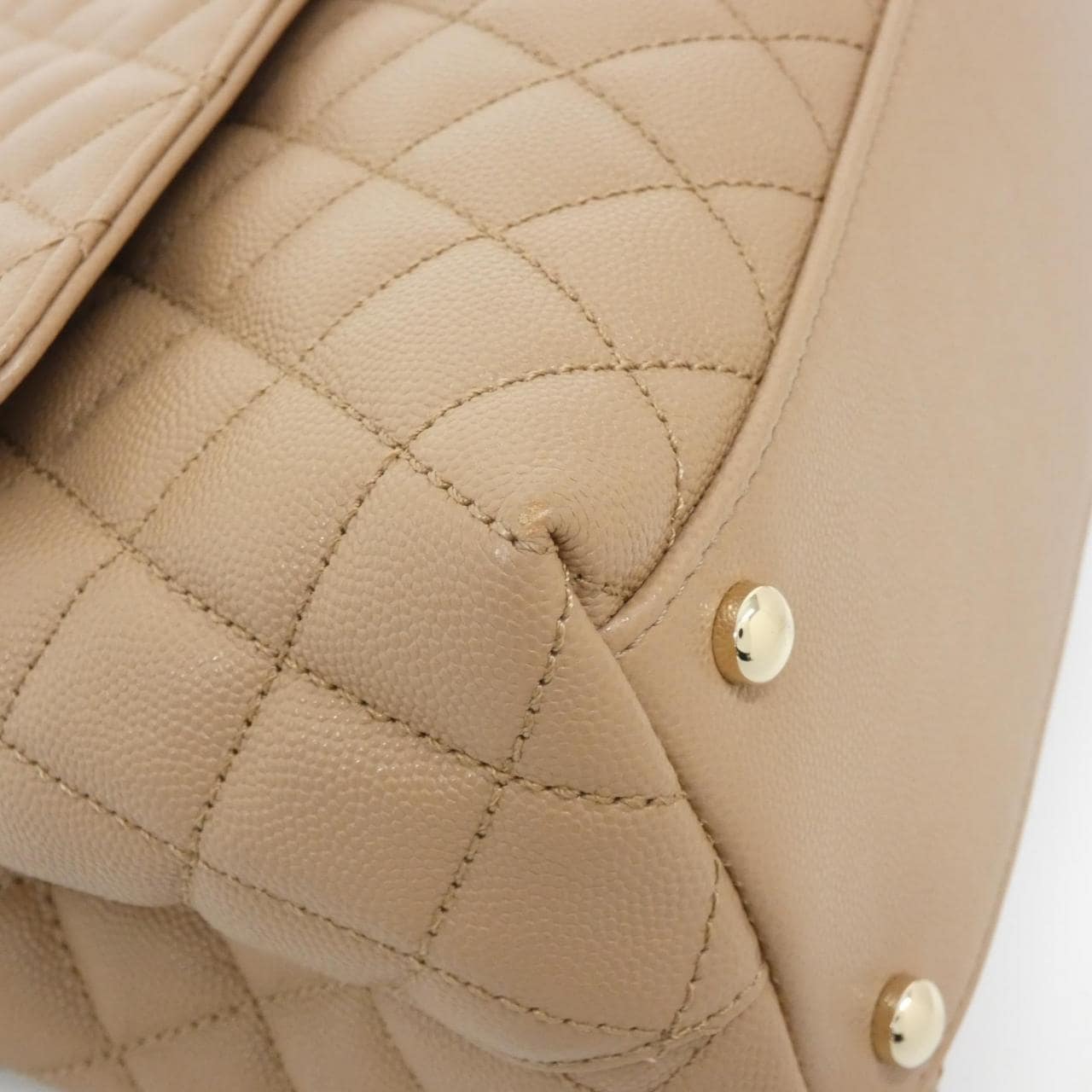 CHANEL Matelasse 92991 Handbag Grained Calfskin 3