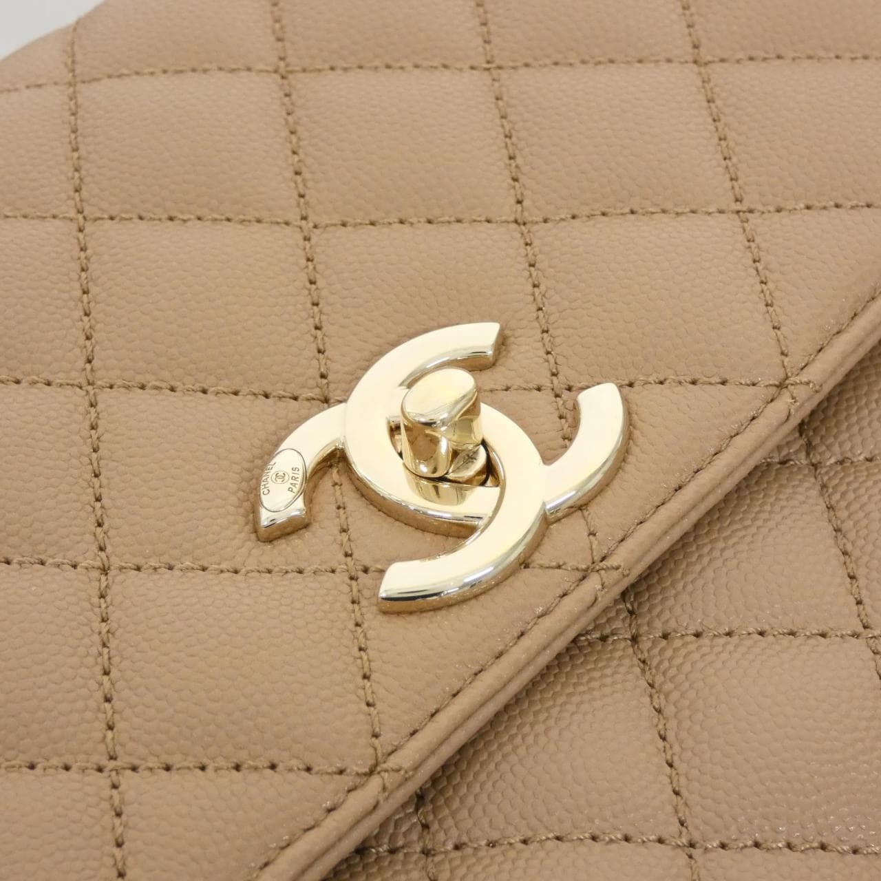 CHANEL Matelasse 92991 Handbag Grained Calfskin 5