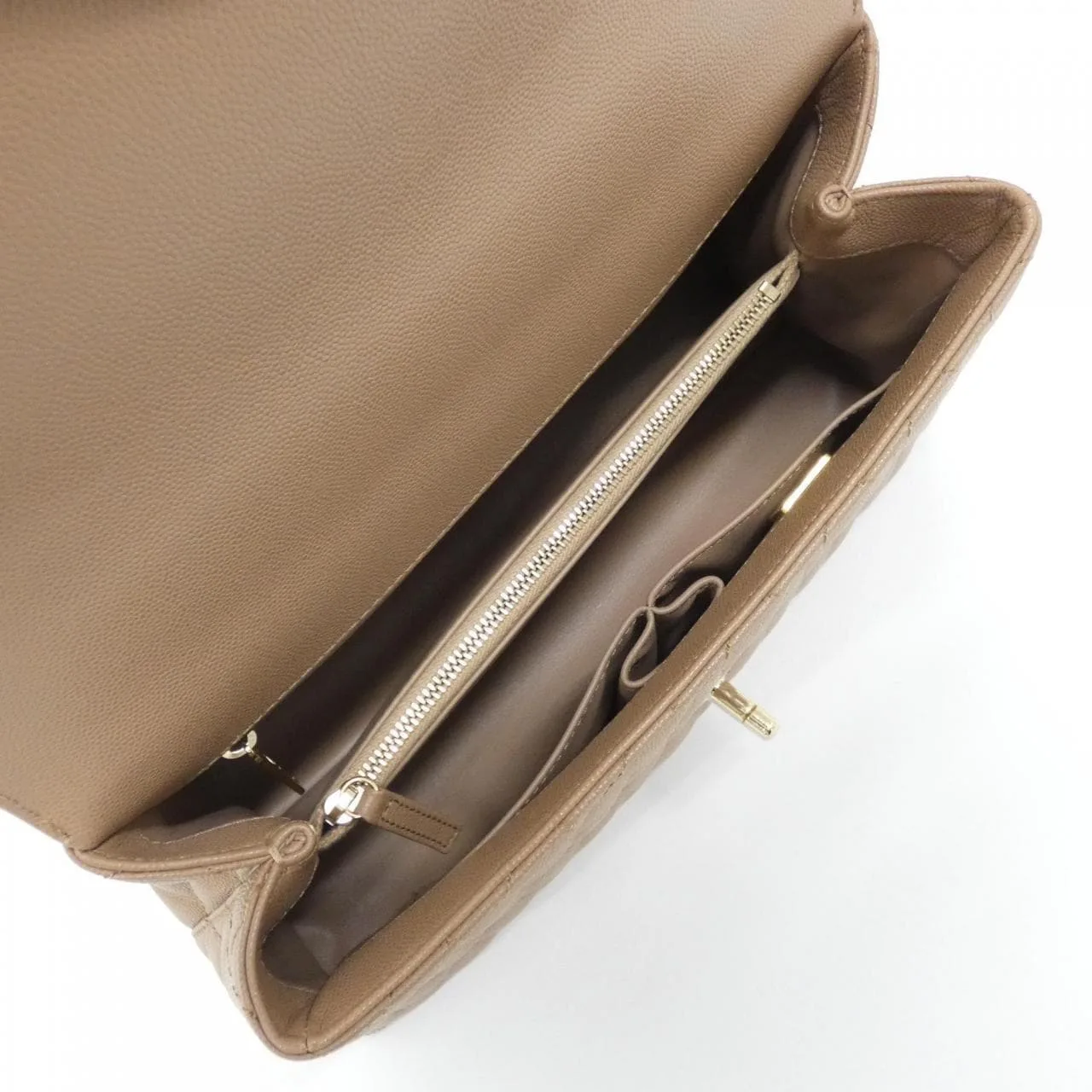 CHANEL Matelasse 92991 Handbag Grained Calfskin