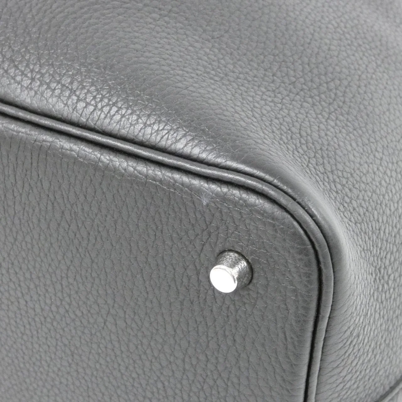 HERMES Picotin 060991CK Handbag Clemence 2