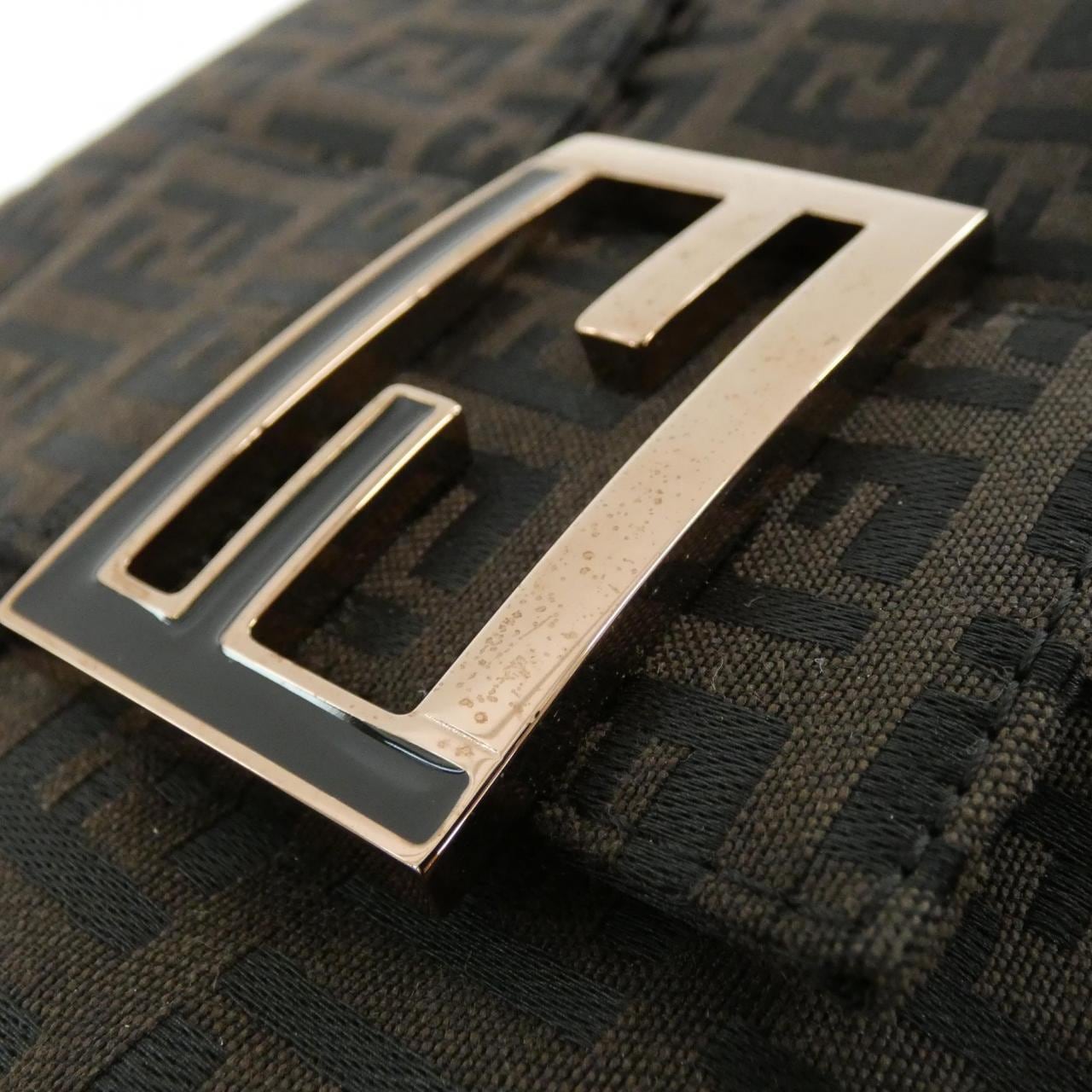 FENDI Baguette 8BR002 Shoulder Canvas 5