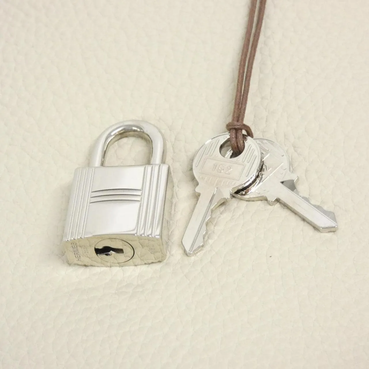 HERMES Picotin 060991CK Handbag Clemence 4