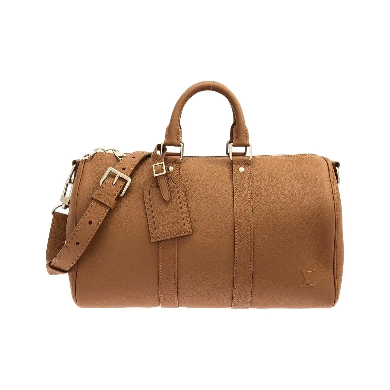 LOUIS VUITTON Keepall M25980 Boston Lambskin