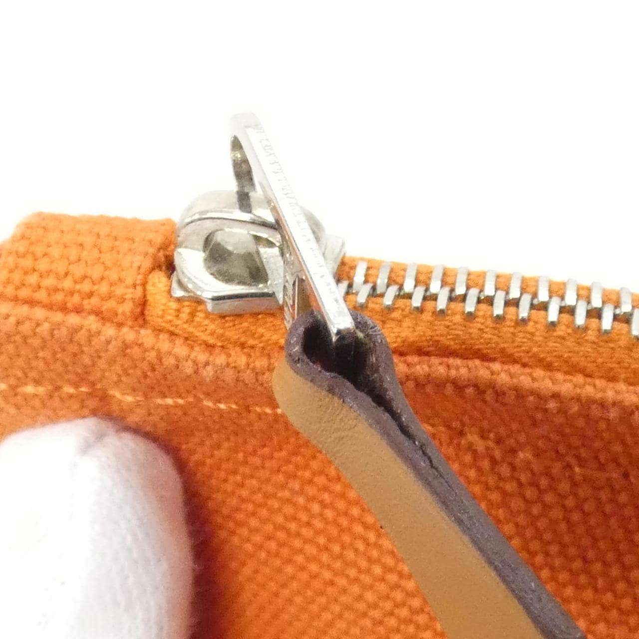 HERMES 102501M 小袋 帆布 5