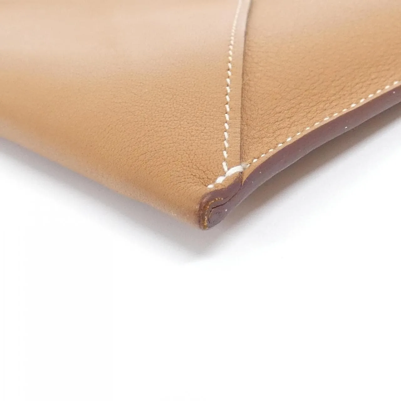 HERMES 070975CK Pouch Swift Gold Swift Leather Rank A - Thumbnail 3